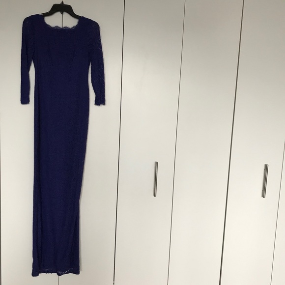 Long Sleeve Lace Gown